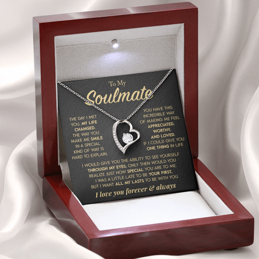 To My Soulmate "All of my Lasts" Necklace