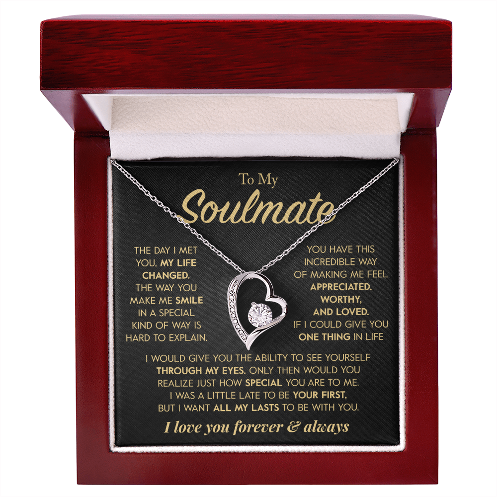 To My Soulmate "All of my Lasts" Necklace