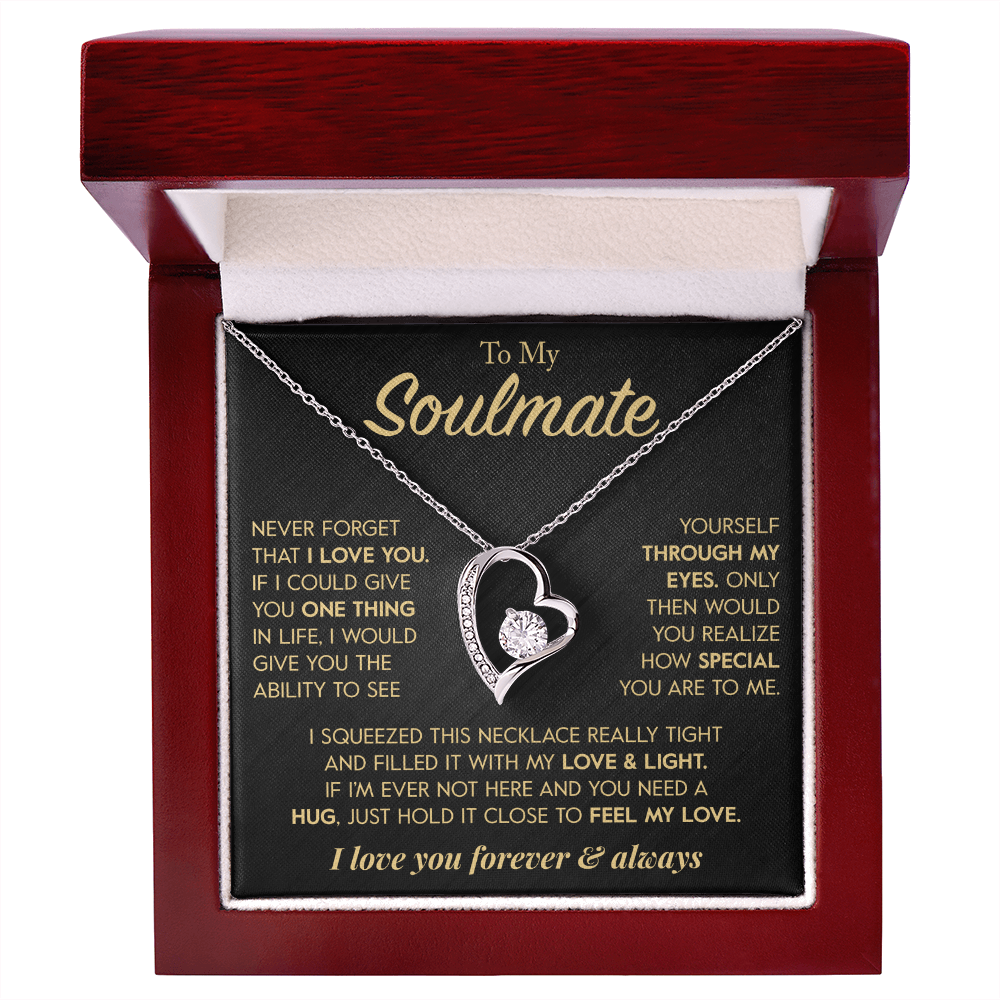 To My Soulmate "One Thing" Necklace