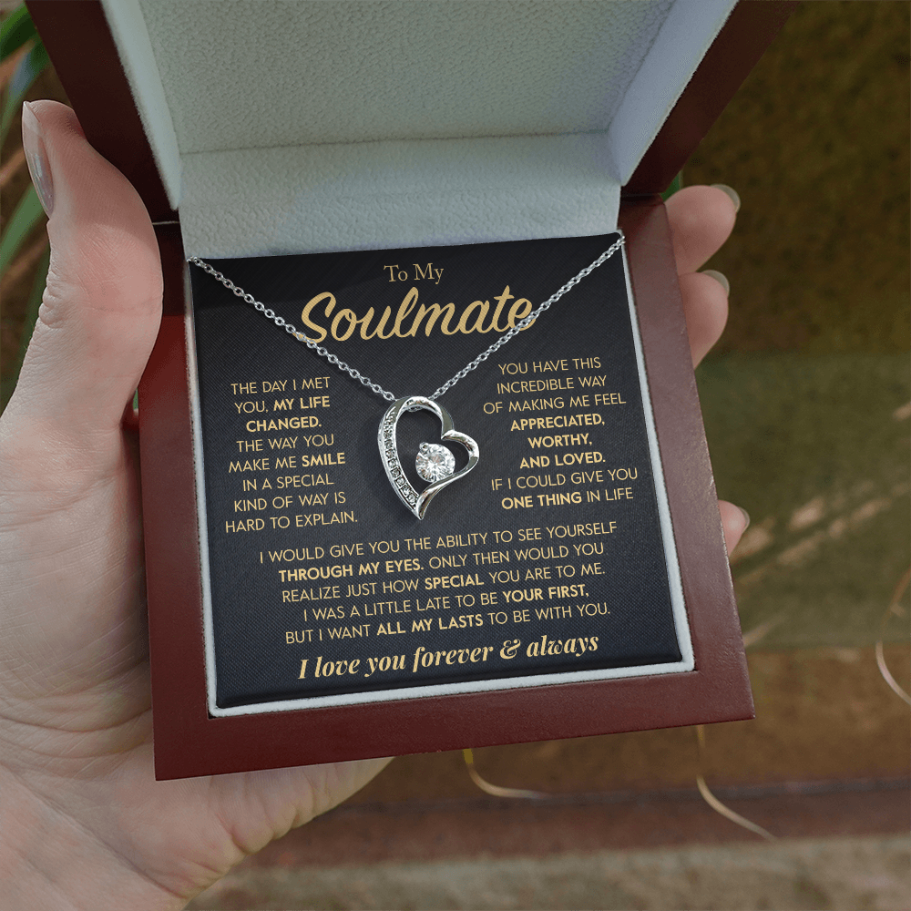 To My Soulmate "All of my Lasts" Necklace