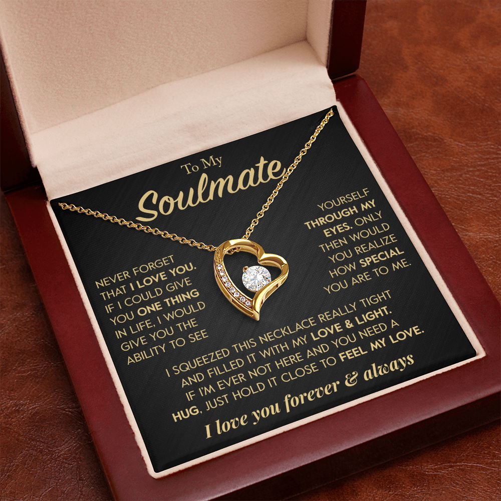 To My Soulmate "One Thing" Necklace