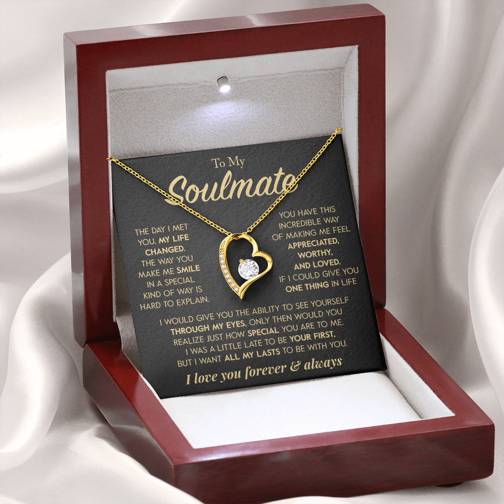 To My Soulmate "All of my Lasts" Necklace
