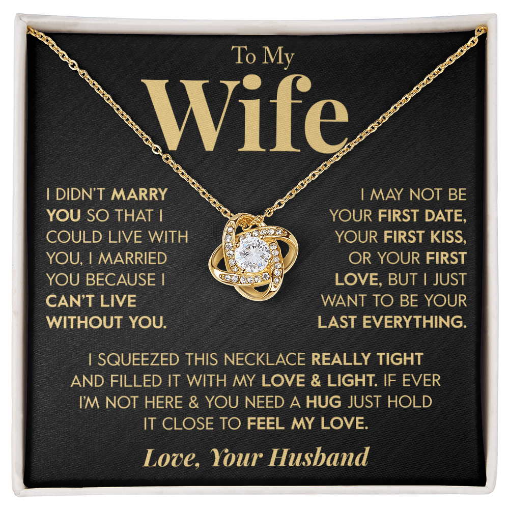To My Wife "First Love" Necklace