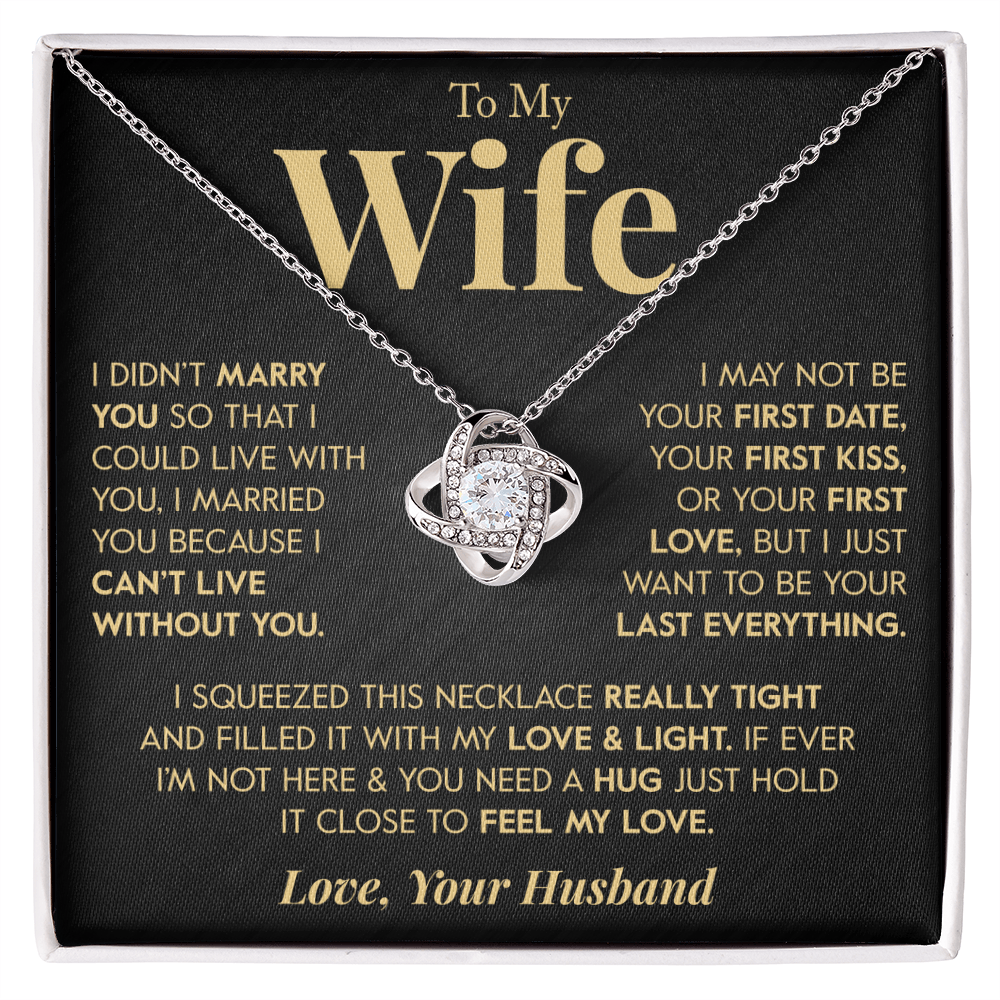 To My Wife "First Love" Necklace