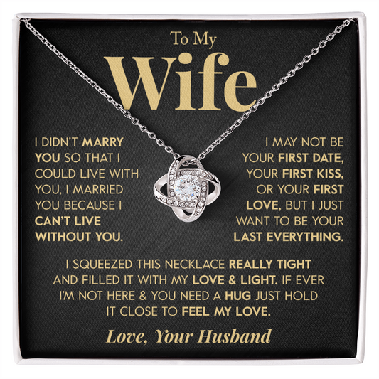 To My Wife "First Love" Necklace