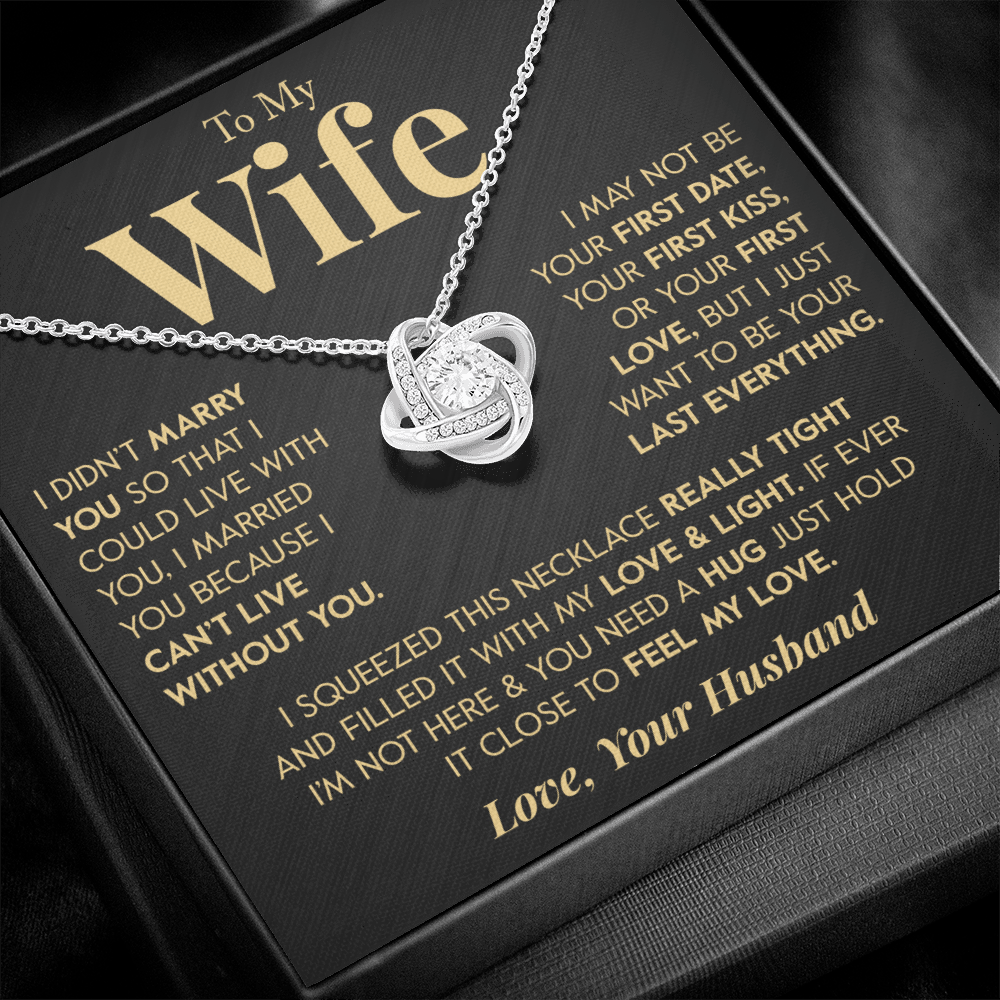 To My Wife "First Love" Necklace