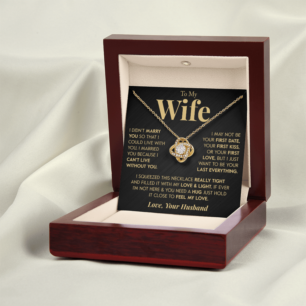 To My Wife "First Love" Necklace