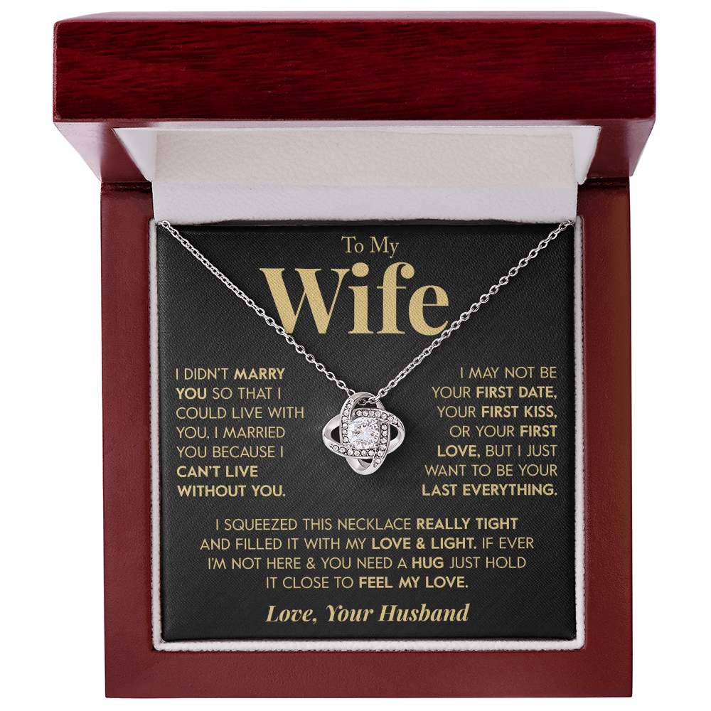 To My Wife "First Love" Necklace
