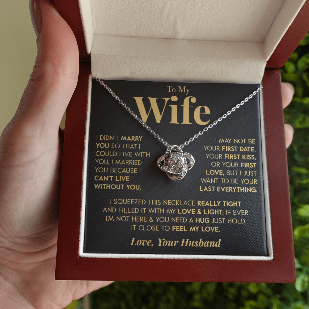 To My Wife "First Love" Necklace