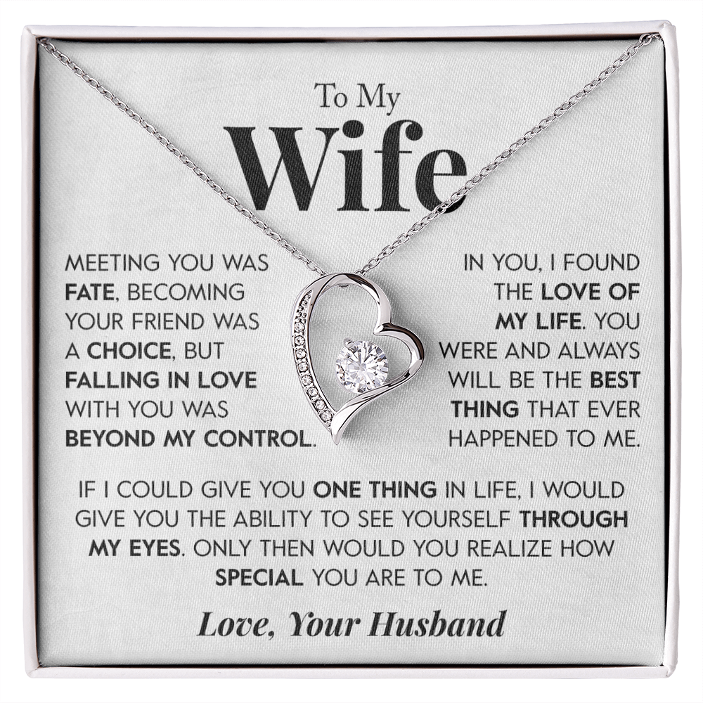 To My Wife "The Best Thing" Necklace