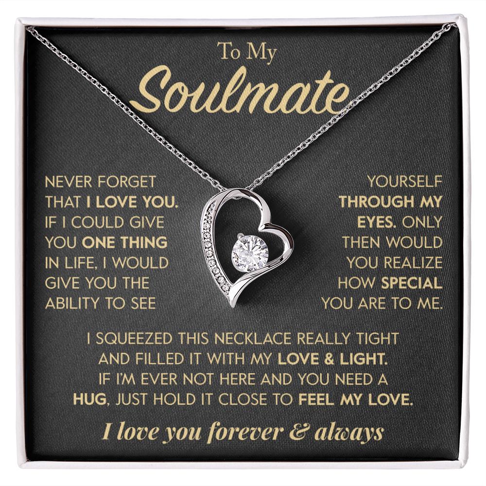 To My Soulmate "One Thing" Necklace