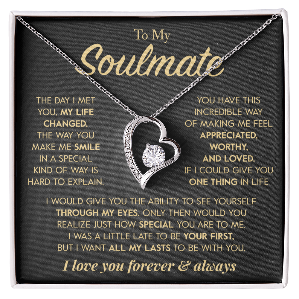 To My Soulmate "All of my Lasts" Necklace