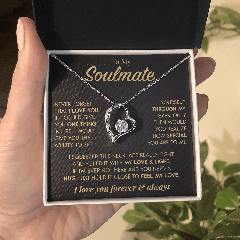 To My Soulmate "One Thing" Necklace