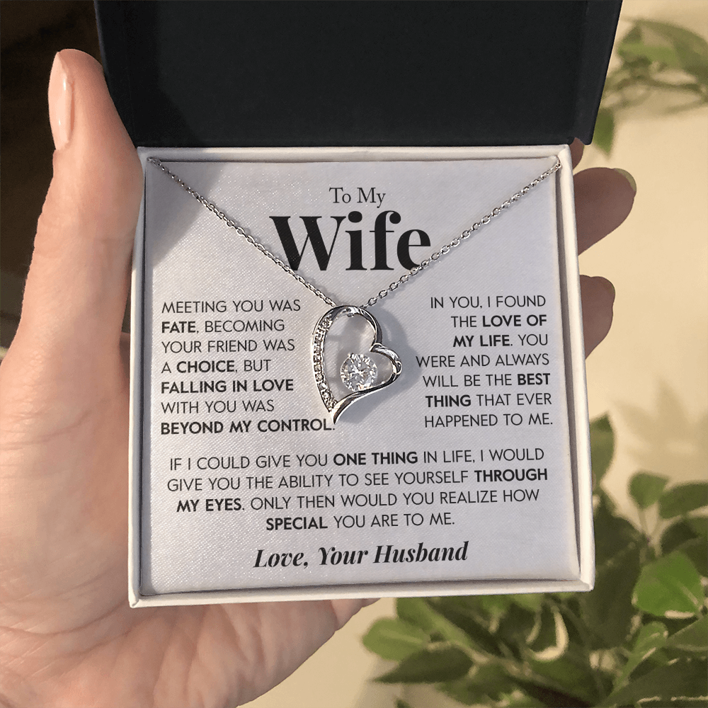 To My Wife "The Best Thing" Necklace
