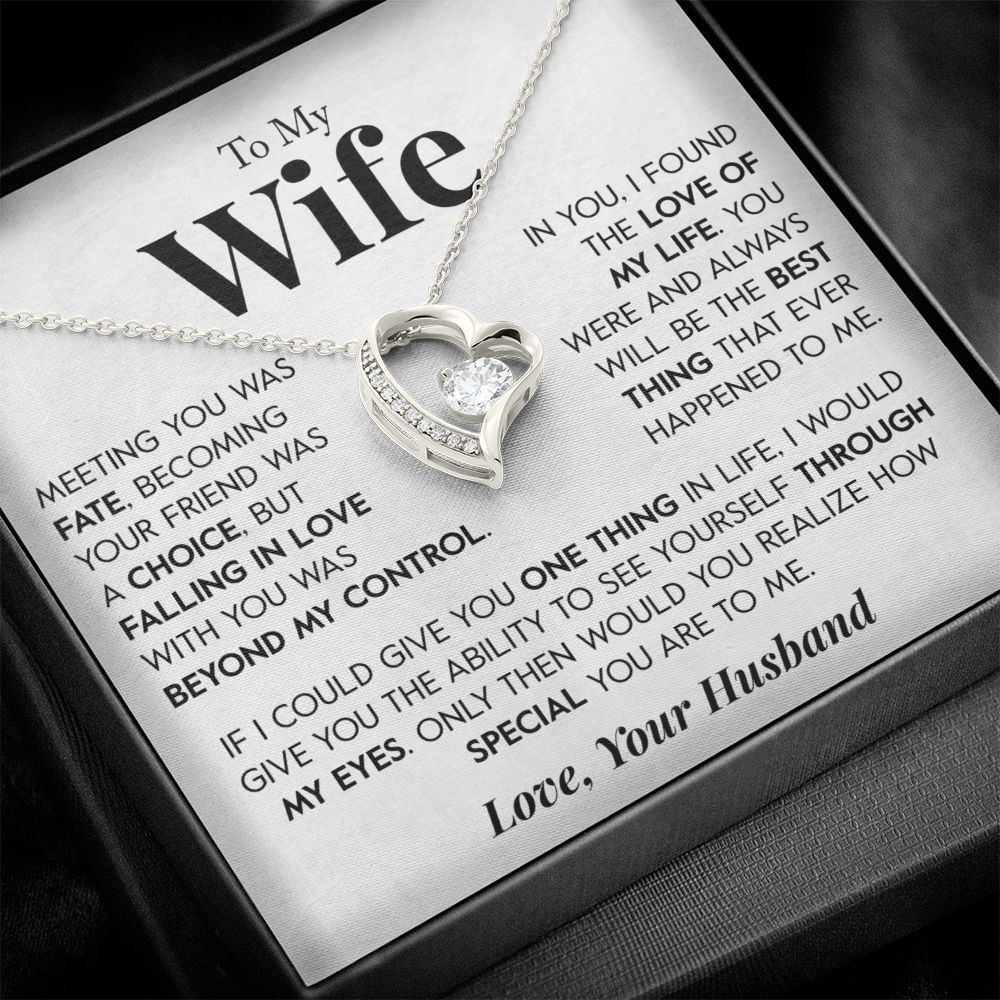 To My Wife "The Best Thing" Necklace