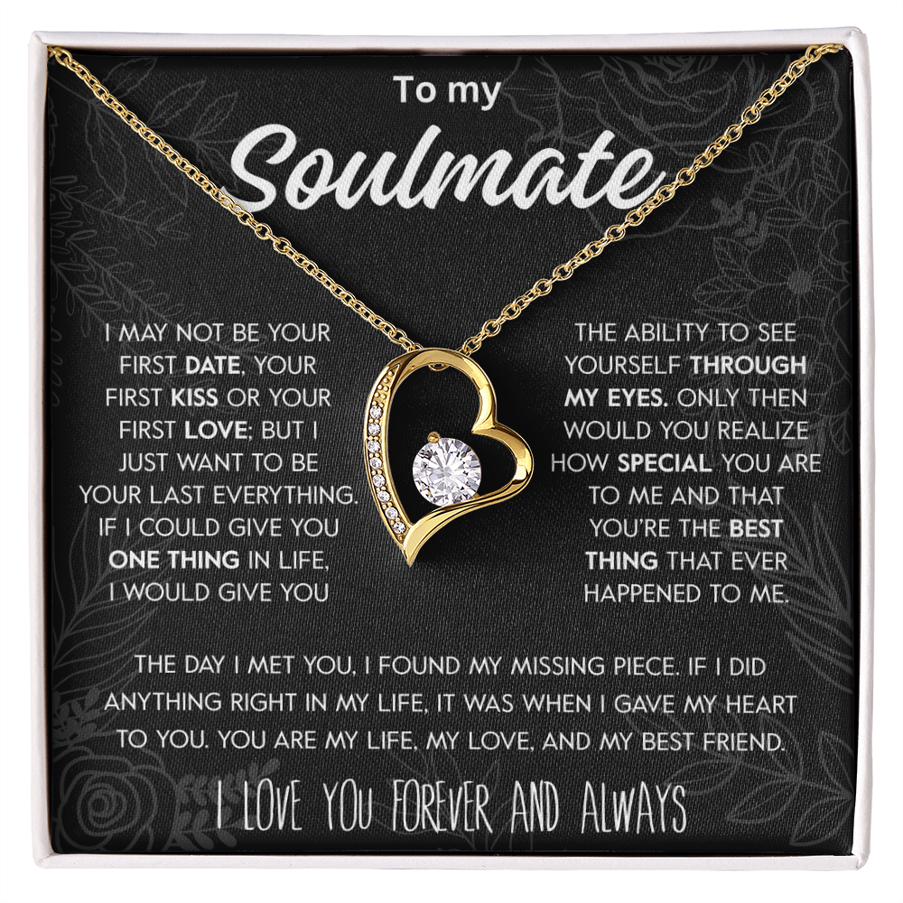 To My Soulmate "One Thing" Necklace