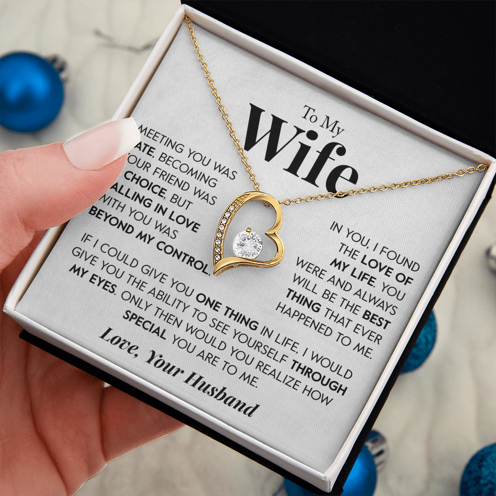 To My Wife "The Best Thing" Necklace