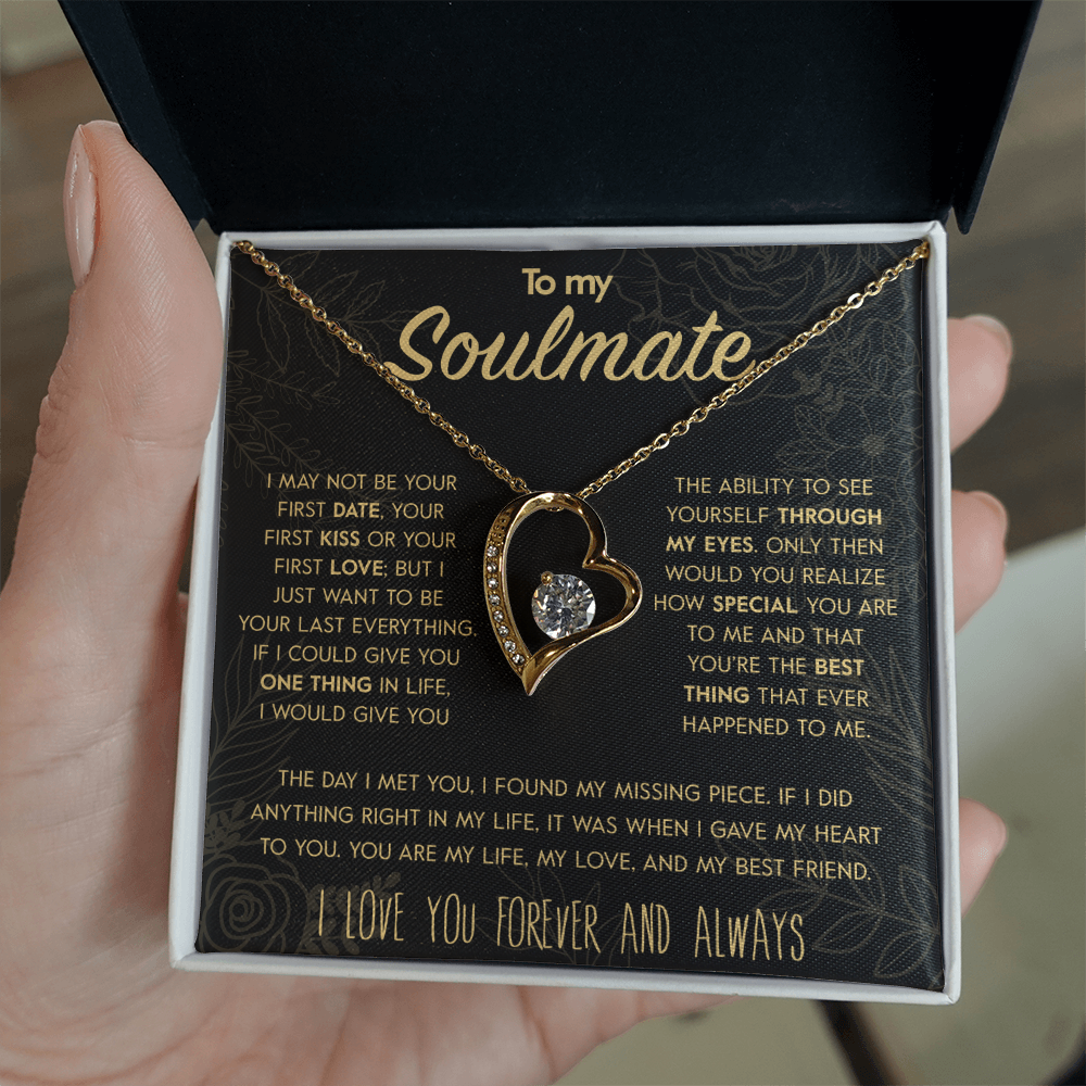 To My Soulmate "First Love" Necklace